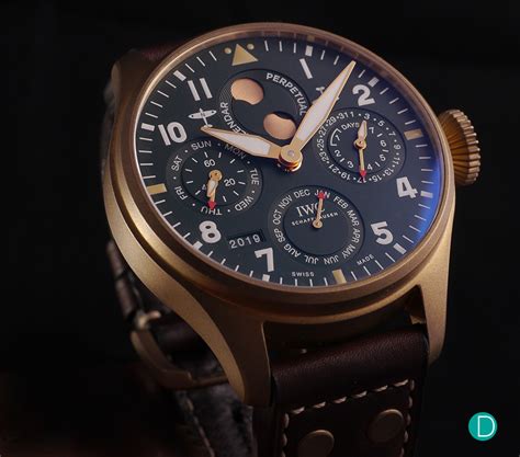 iwc big pilot perpetual calendar bronze|perpetual calendar top gun ceratanium.